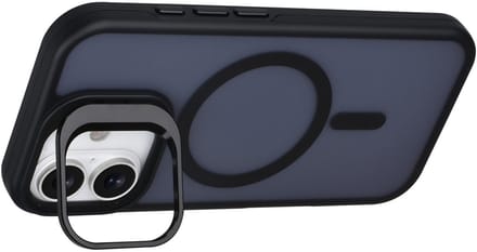 TUNIQ Back cover voor iPhone 17 - MagSafe - Met Camerastand - Zwart