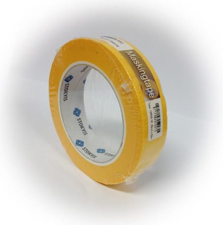 Stokvis Afplaktape Gold 25mm 50M Uv-Bestendig