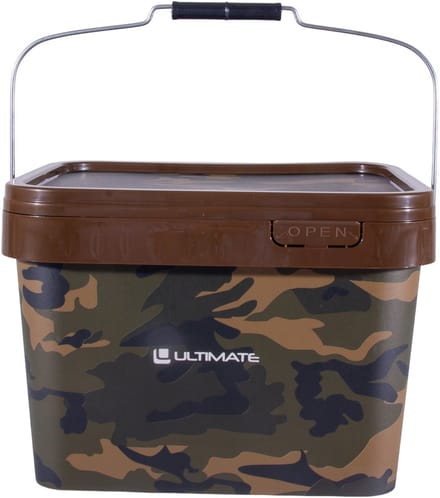 Ultimate Camo Bait Bucket 10L - Voeremmer