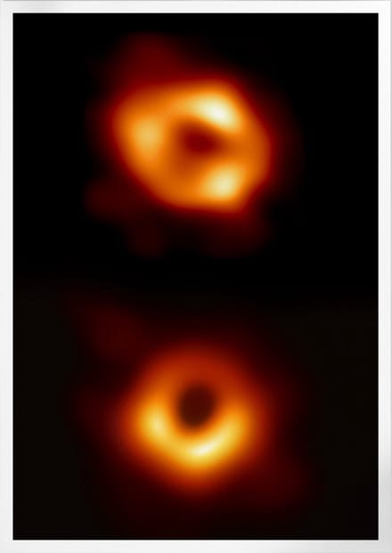 EHTs Black Hole Masterpieces | Space, Astronomie & Ruimtevaart Poster | B2: 50x70 cm