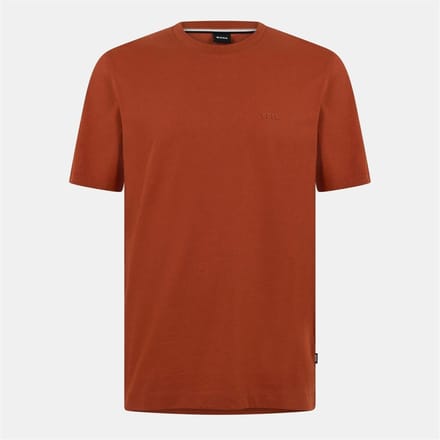 Boss Heren Thompson 01 T-Shirt (Donker Oranje)