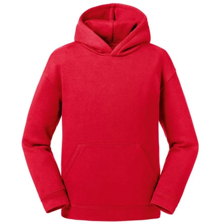 Russell Kinderen/kinderen Authentieke Sweatshirt met kap (Klassiek rood)