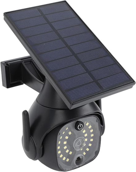 Nep Camera - Zonneverlichting - Buiten Beveiligen - Bewegingssensor - 300 Lumen - Zwart