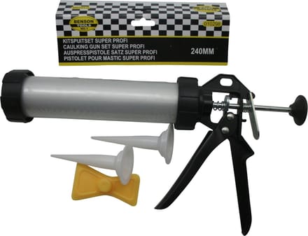 Benson Kitspuit - Gesloten model - 310 ml - Aluminium - 240 mm