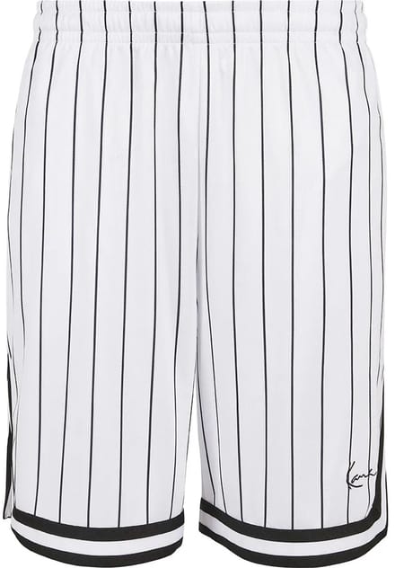 Karl Kani Small Signature Pinstripe Mesh Korte Broek Wit M Man
