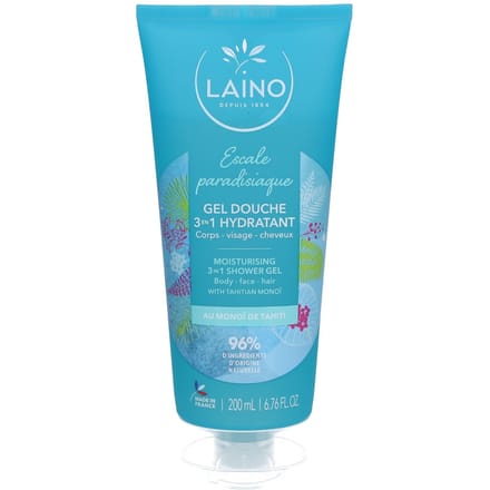 Laino Moisturising 3 in 1 Shower Gel Monoï 200 Douchegel