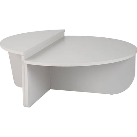 Houten salontafel "Orion" 90 x 60 x 30 cm - Grijs
