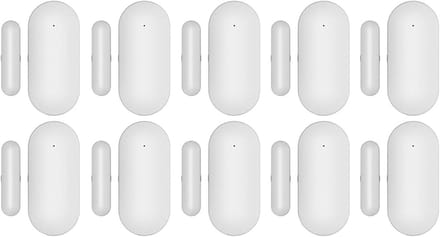 Draadloze Deurdetector - Raamsensor Alarm - Huis Beveiligen - Magnetische Sensor - 10 Stuks - Wit