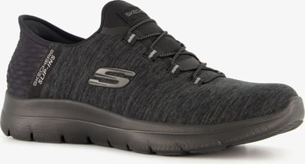 Skechers Slip-ins: Summits dames sneakers - Zwart - Extra comfort - Memory Foam