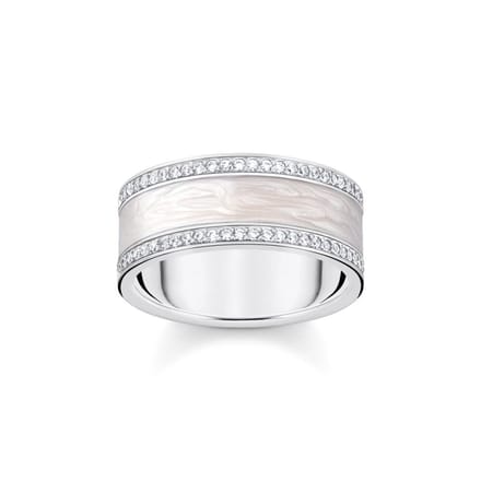Thomas Sabo - TR2446-041-14-52 - Ring - Dames - 925er Zilver - ringmaat 52