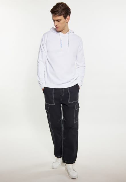 Mo Sweatshirt Heren wit