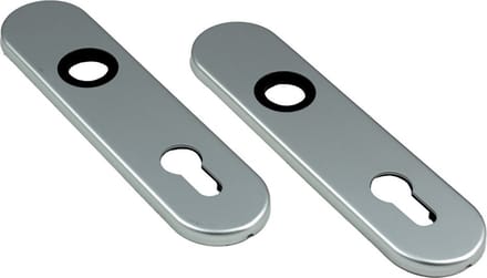 Ami 177/1 Klik kortschild aluminium PC 55 F1 210213