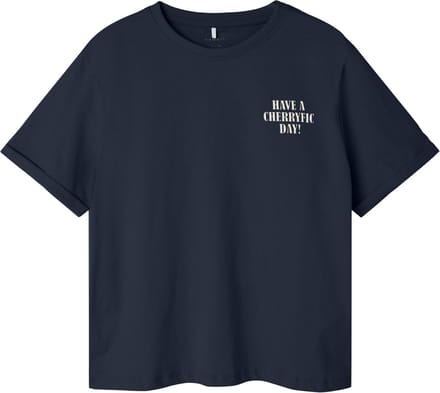Name it t-shirt meisjes - blauw - NKFtoota - maat 116