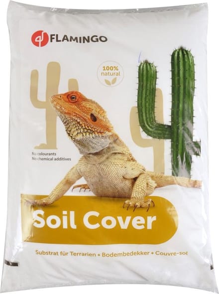 Flamingo terrariumzand glacier wit - 4kg