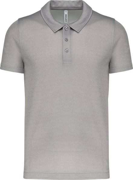 PROACT® Herensportpolo PA482 - Grey Melange - M