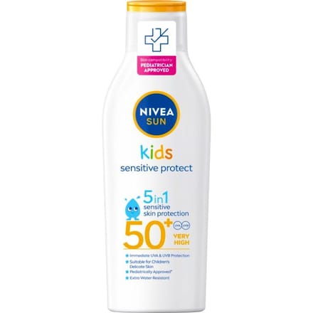 NIVEA Sun Kids Sensitive Protect &amp; Play Sun Lotion SPF50+ 200 ml