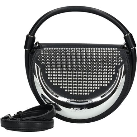 Replay Handtas Leer 21 cm - Dames - black