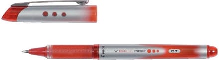 Rollerpen PILOT V-Ball Grip medium rood | 12 stuks