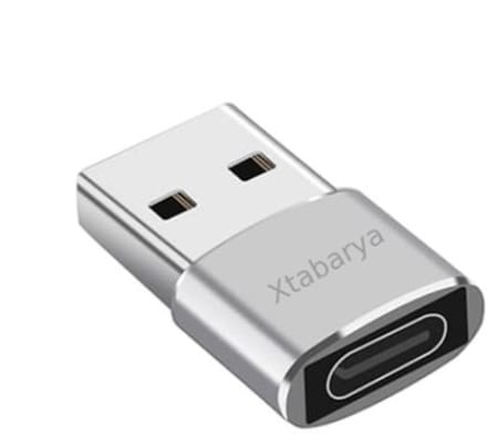 Usb Type C Adapter Usb 3.0 Type A Male Naar Usb 3.1 Type C Vrouwelijke Converter Usb C Opladen Data transfer Adapter silver