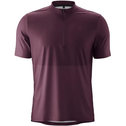 Gonso Adventure Halfzip Korte Mouw Wielertrui Paars S Man