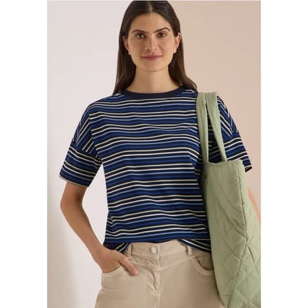 Shirt met veelkleurige strepen