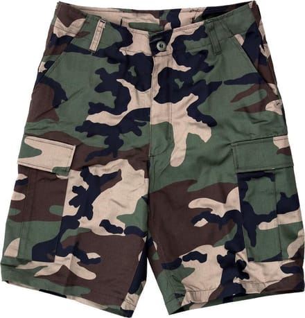 Fostex Garments - BDU short (kleur: Woodland / maat: L)