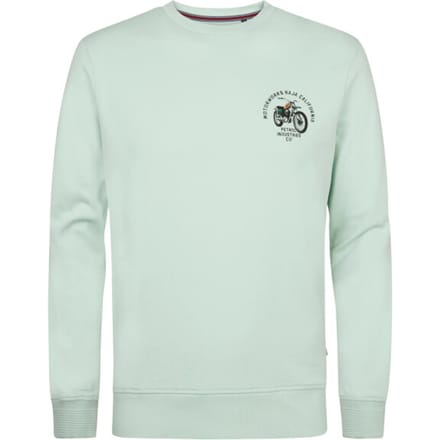 Petrol Industries Heren sweater m-1060-swr316 6181 cool mint