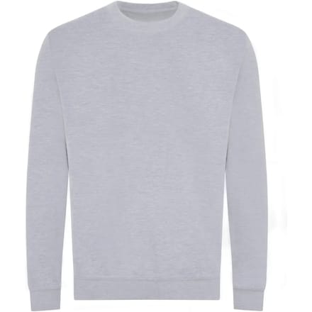 Just Hoods - Organic Sweater - Heather Grey maat M