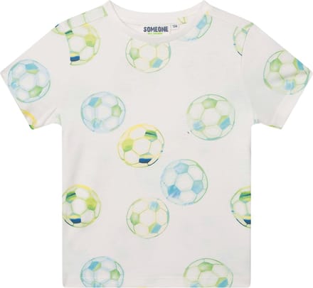Someone DIRK-SB-02-H Jongens T-shirt - ECRU