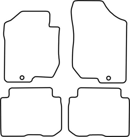 Automatten | Mattenset Kia Carens - 5 pers. uitvoering - 2006 - 2013
