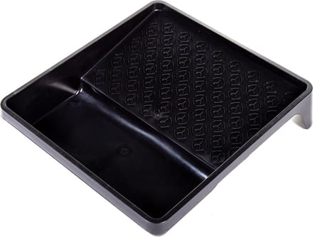 Verfbak Big – Zwarte kunststof rollerbak 35×32 cm