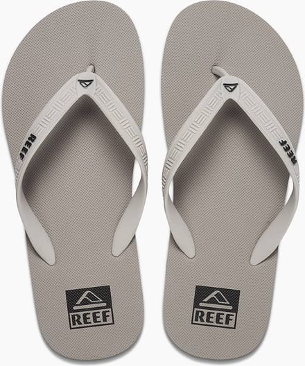 Reef Seaside Taupe/Water | Grijze herenslipper | Lichtgewicht