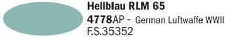 Italeri 4778ap - Hellblau RLM 65 - Modelbouwverf Acryl