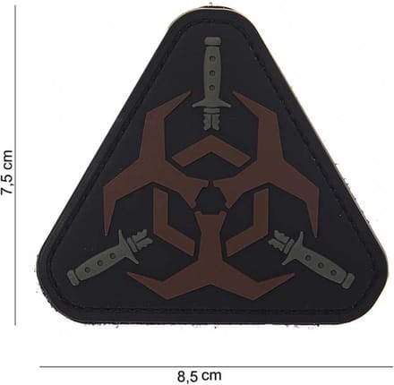101 Inc Embleem 3D Pvc  1 Outbreak Response  13016