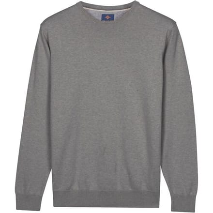 Baileys – Heren Trui – Basic Pullover – Ronde hals trui - Grijs - NOS8200-925