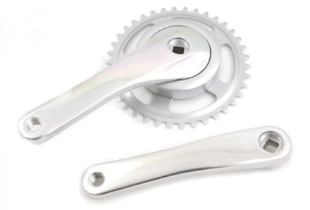 Crankstel 38T Gazelle aluminium