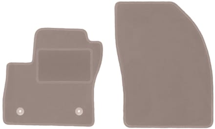 Beige voormatten voor: Ford Grand C-MAX minivan (2011-2015)