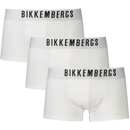 Bikkembergs Witte Polyester Heren Boxershort
