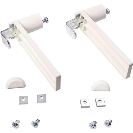Set van 2 raamframe steunen met ventilator Yellow Tipi