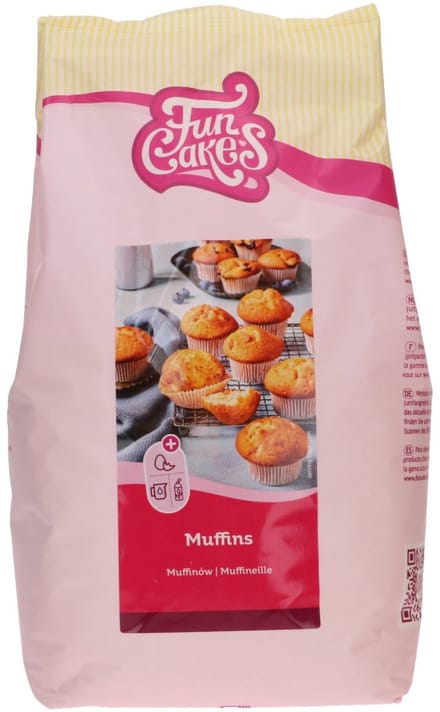 FunCakes Mix voor Muffins - 4kg - Muffin Mix - Cakemix - Bakmix