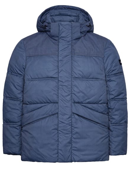 Hugo Boss winterjas blauw