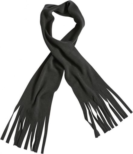 Myrtle Beach Sjaal 7610 - Fleece - one size - heren en dames - zwart