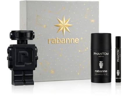 Paco Rabanne Phantom (M) Set Parfum 100ml + DSP 150ml + Parfum 10ml
