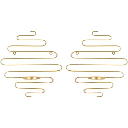 Wandkandelaar Alid Wall Candle Holder Set 2 Pcs 33×10×34 cm