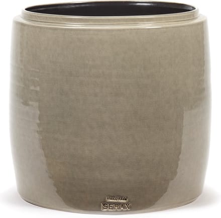 Serax - Glazed shades - Bloempot S - Grijs - 30 Ø