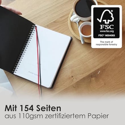A5 Agenda 2025/2026 - Minimalistische Planner voor Studenten en Professionals