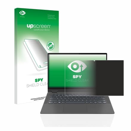 upscreen - privacy screenprotector voor Lenovo IdeaPad Flex 5 14" 2020 - Folie Beschermfolie Blauwlichtfilter