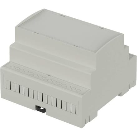 Bopla CombiNorm-Control CNC 87.5 SET DIN-rail-behuizing 89.20 x 89.80 x 65.30 ABS Grijs-wit (RAL 7035) 1 stuk(s)