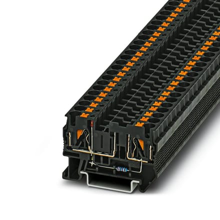 Phoenix Contact 3208964 Zekering-serieklem 6.2 mm Snelaansluiting Zwart 50 stuk(s)