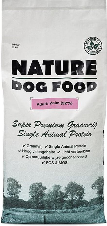 Nature Dog Food Zalm 12 kg.
